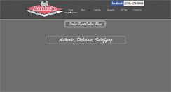 Desktop Screenshot of cafeantonio.com